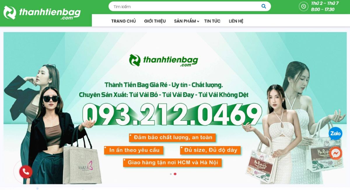 Cơ sở may balo túi xách Thành Tiến 